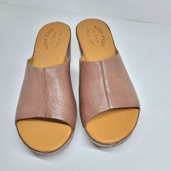 KorkEase Shoes Kork Ease Greer Platform Wedge Sandal Slip On 9
